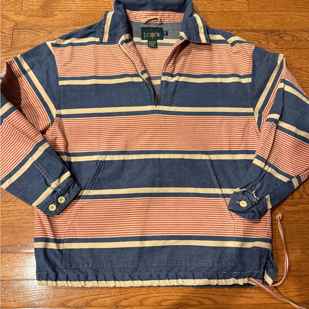 Vintage J. Crew Striped Pullover